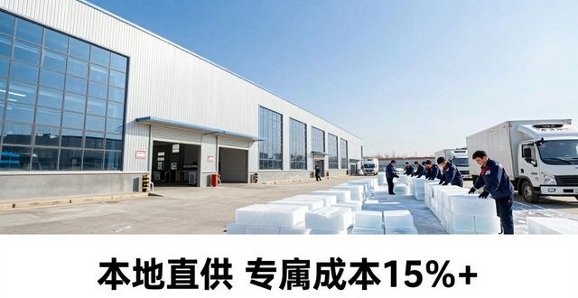 上海降温冰块厂家 本地制冰厂直供批发